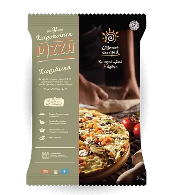Elliniki Nostimia Pizza Greek Style 550g (Pizza) - Bild 1
