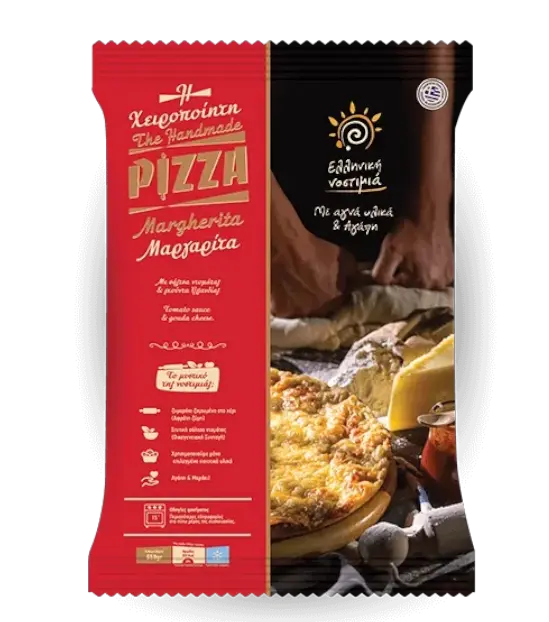 Elliniki Nostimia Pizza Margherita 550g (Pizza) - Bild 1