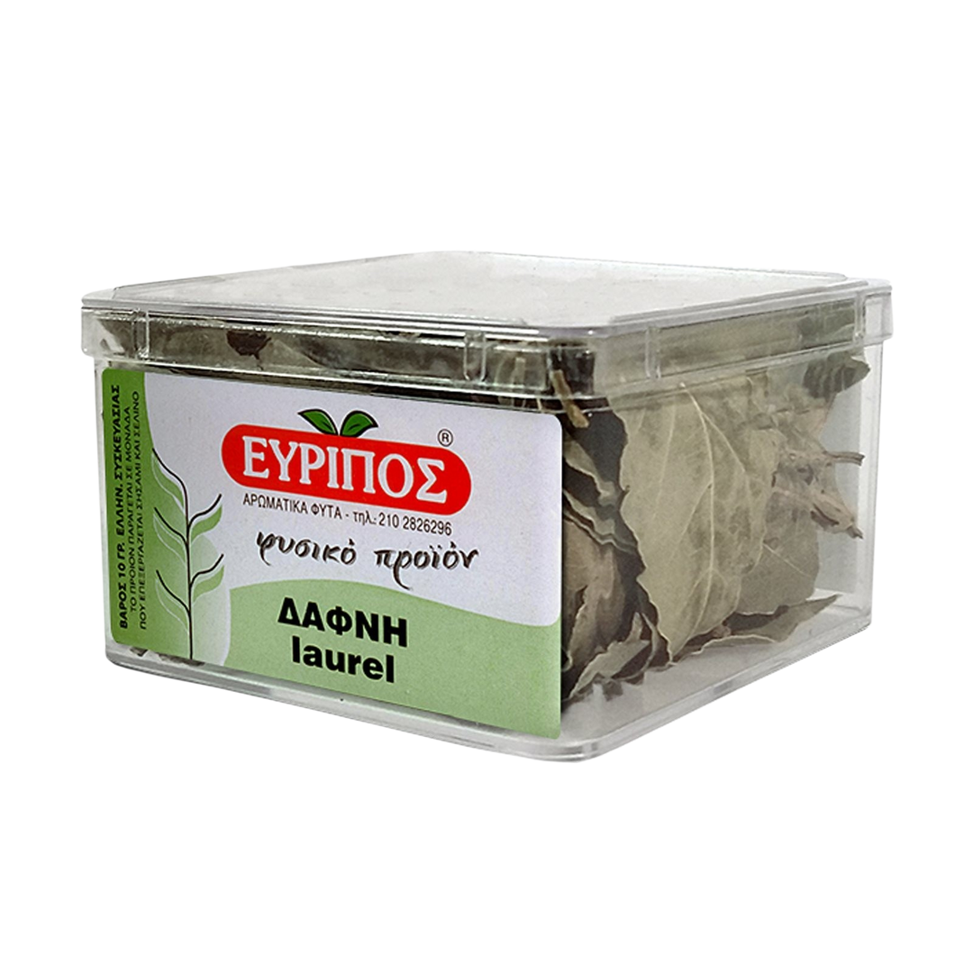 Ewripos Lorbeerblätter im Plastikbehälter 10g (Gewürze & Essig) - Bild 1