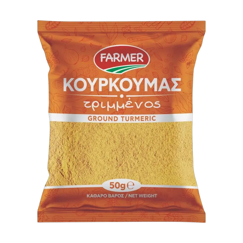 Farmer Kurkumas geriebener in Beutel 50g (Gewürze & Essig) - Bild 1