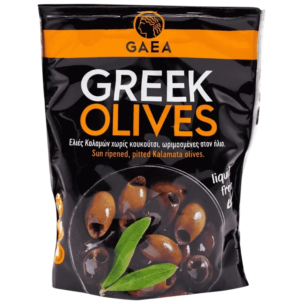 Gaea Bio Oliven Kalamon ohne Stumpf 150g (Öl & Oliven) - Bild 1