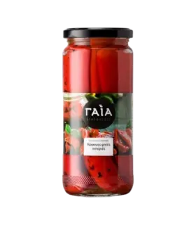 Gaia gerösteter Paprika Florinis im Glas 340g (Fertiggerichte & Konserven) - Bild 1