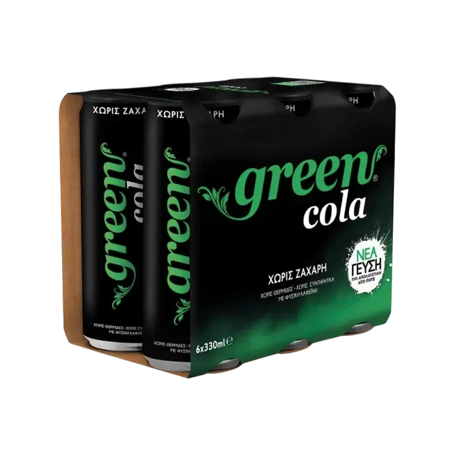 Green Cola Sleek ohne Zucker 6 x 330 ml (Säfte & Getränke) - Bild 1