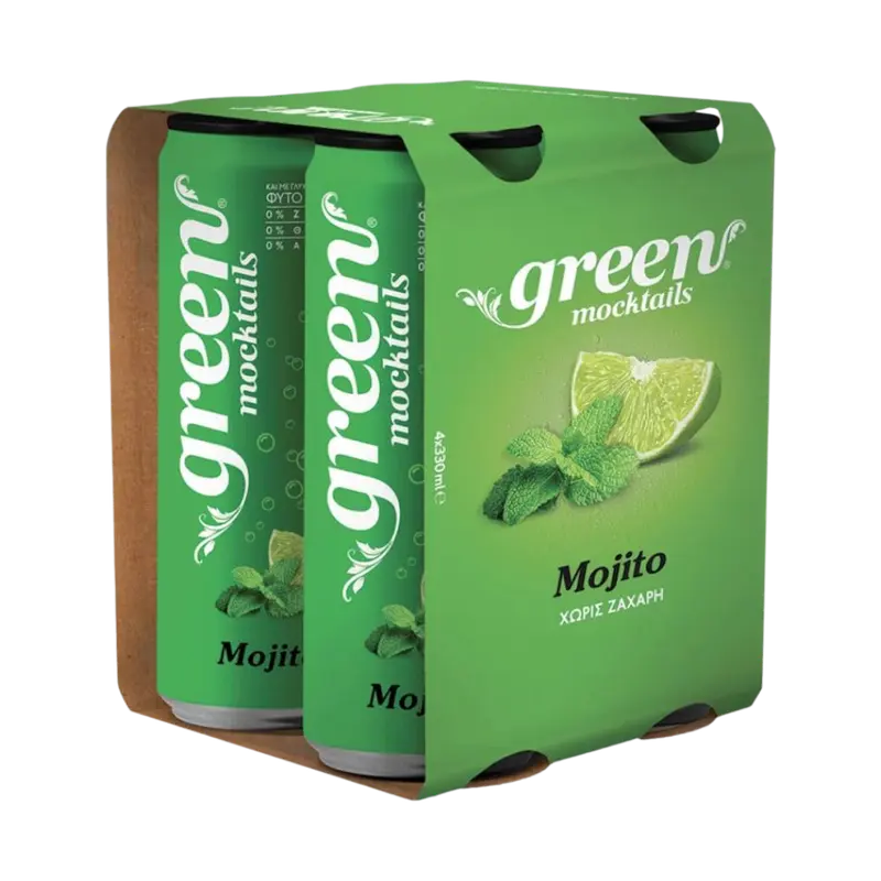 Green Mocktail Mojito 4 x 330 ml (Säfte & Getränke) - Bild 1