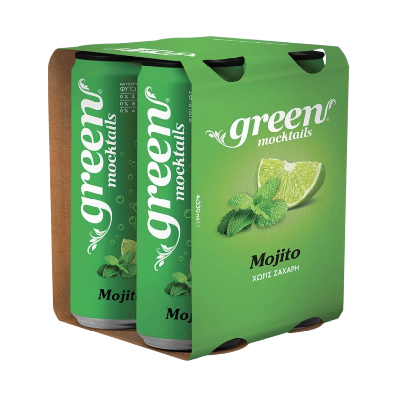 Green Mocktail Mojito 4 x 330 ml (Säfte & Getränke) - Bild 1