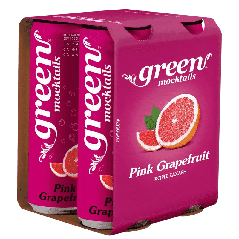 Green Mocktail Pink Grapefruit 4 x 330 ml - GM Markt Eshop