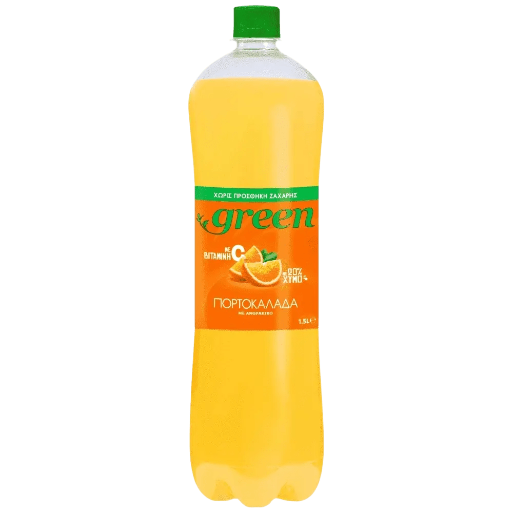 Green Orangen mit Stevia 1,5 Liter - GM Markt Eshop
