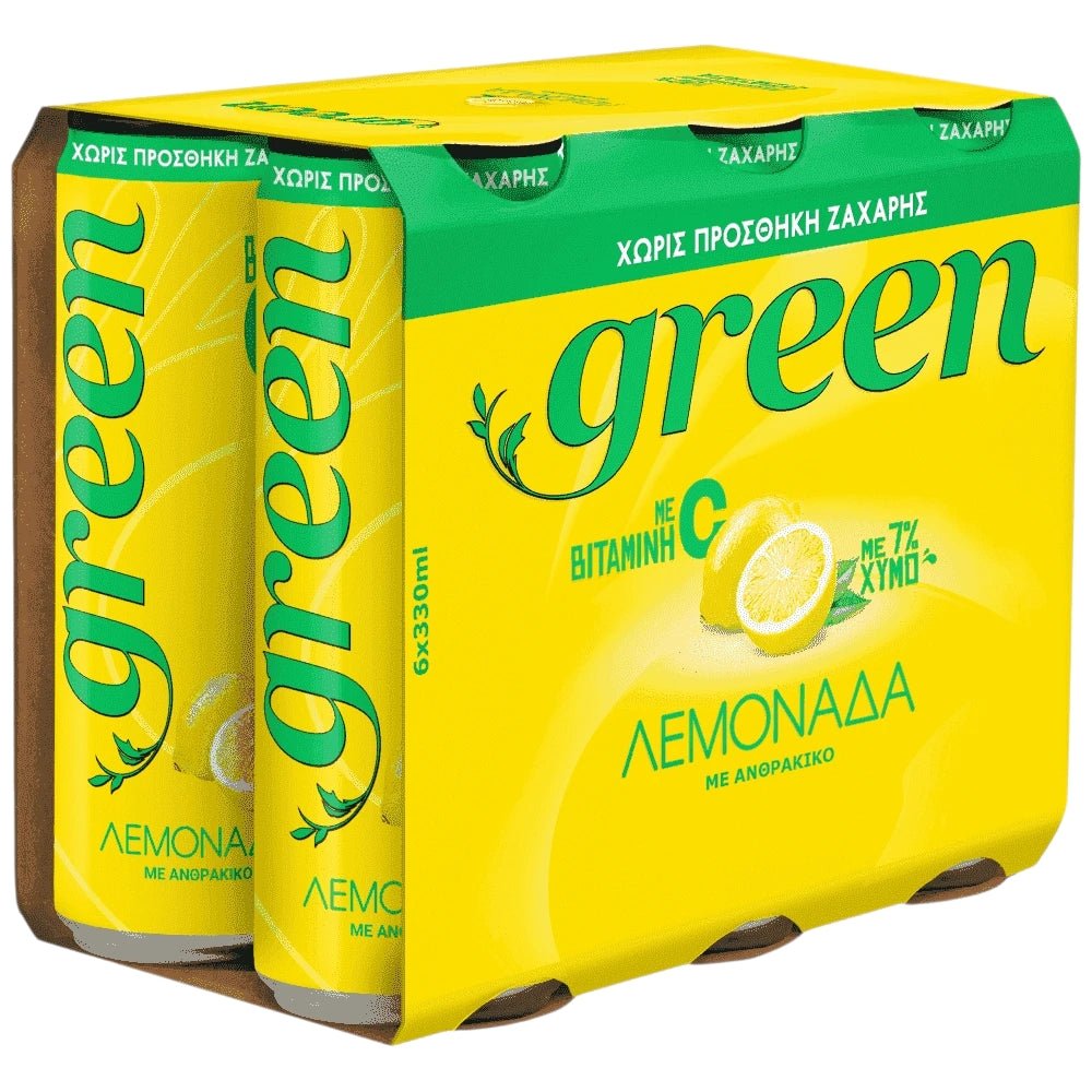 Green Zitronenlimonade mit Stevia in Dose 6 x 330 ml - GM Markt Eshop