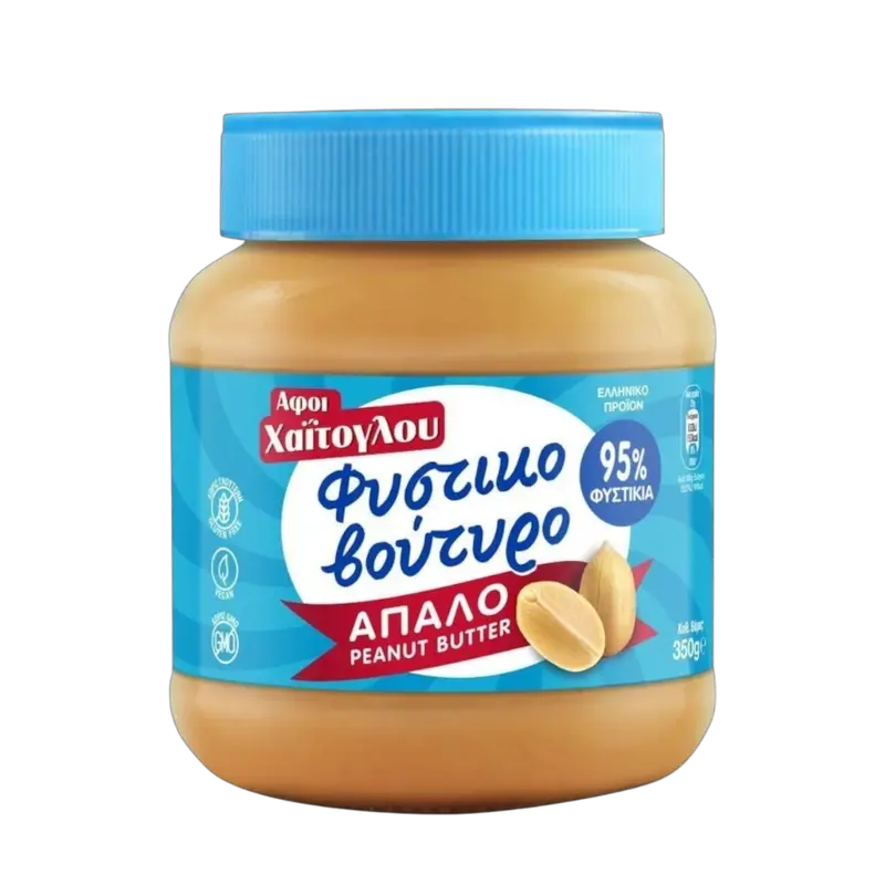 Haitoglou Erdnussbutter mild 350g (Schokolade & Süssigkeiten) - Bild 1