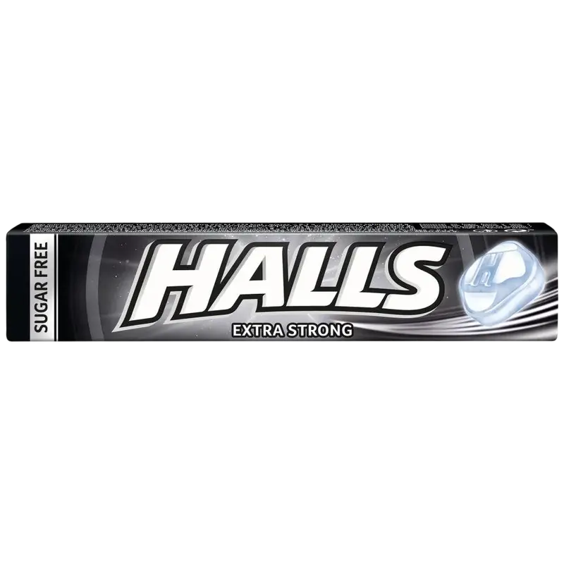 Halls Bonbons extra Stark 33,5g (Schokolade & Süssigkeiten) - Bild 1