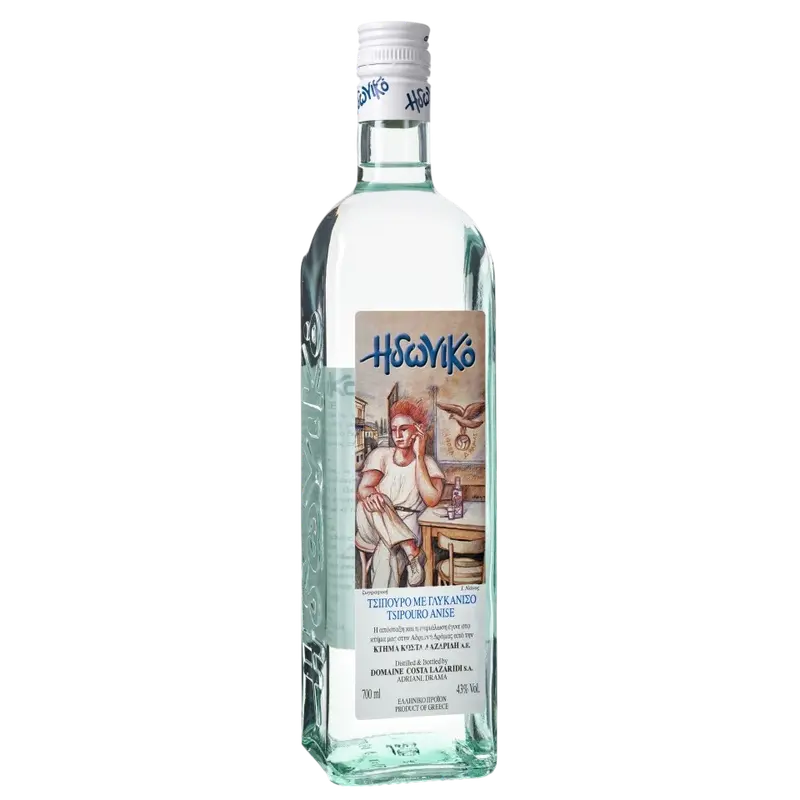 Idoniko Tsipouro mit Anis 700 ml 43% vol (Ouzo & Tsipouro) - Bild 1