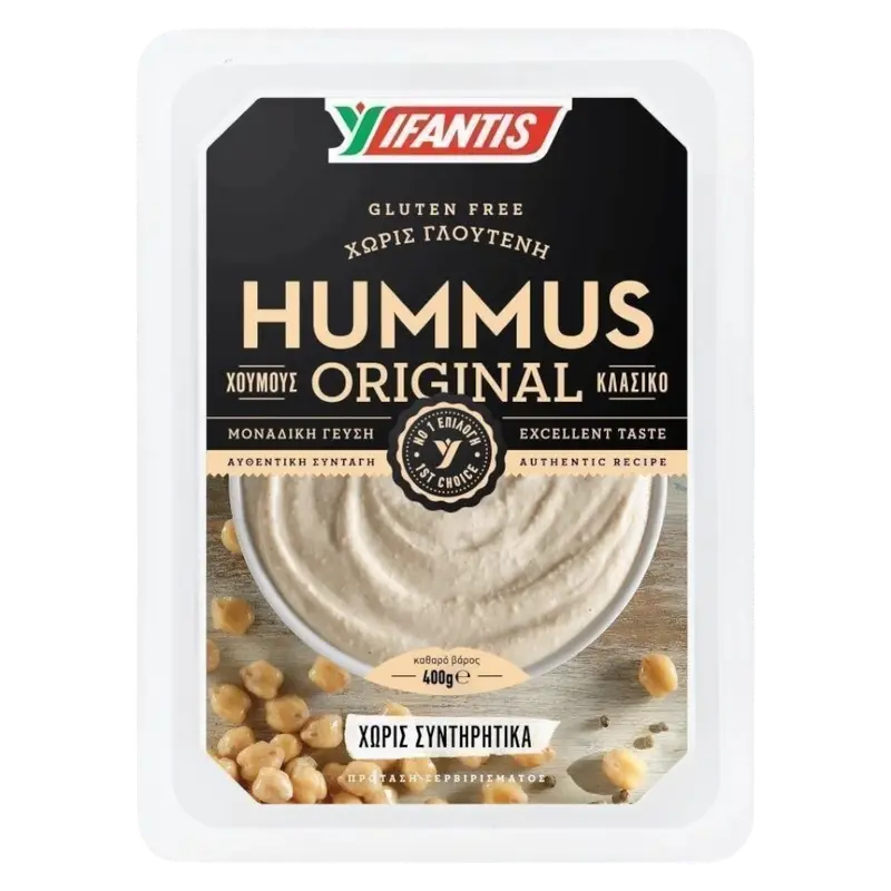 Ifantis Hummus Salat Gluten Frei 400g (Salate) - Bild 1