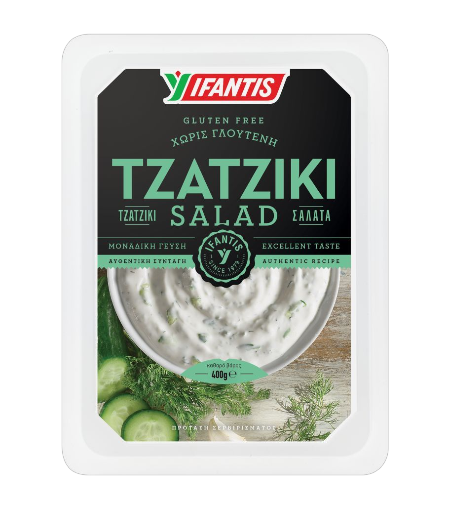 Ifantis Tzatziki Gluten Frei 400g (Salate) - Bild 1