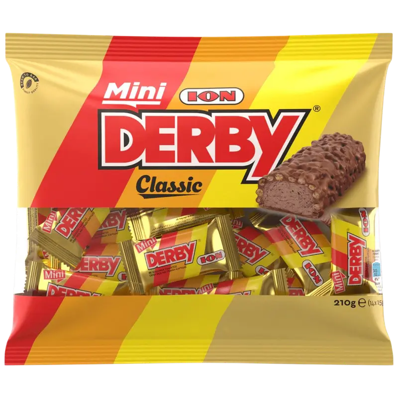 Ion Derby Mini mit Kokosnuss 210g (Schokolade & Süssigkeiten) - Bild 1