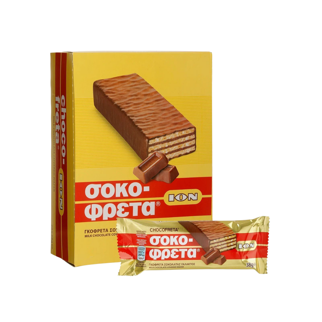 Ion Schokofreta (Sokofreta) Vollmilch 20 x 38g No8104 (Schokolade & Süssigkeiten) - Bild 1