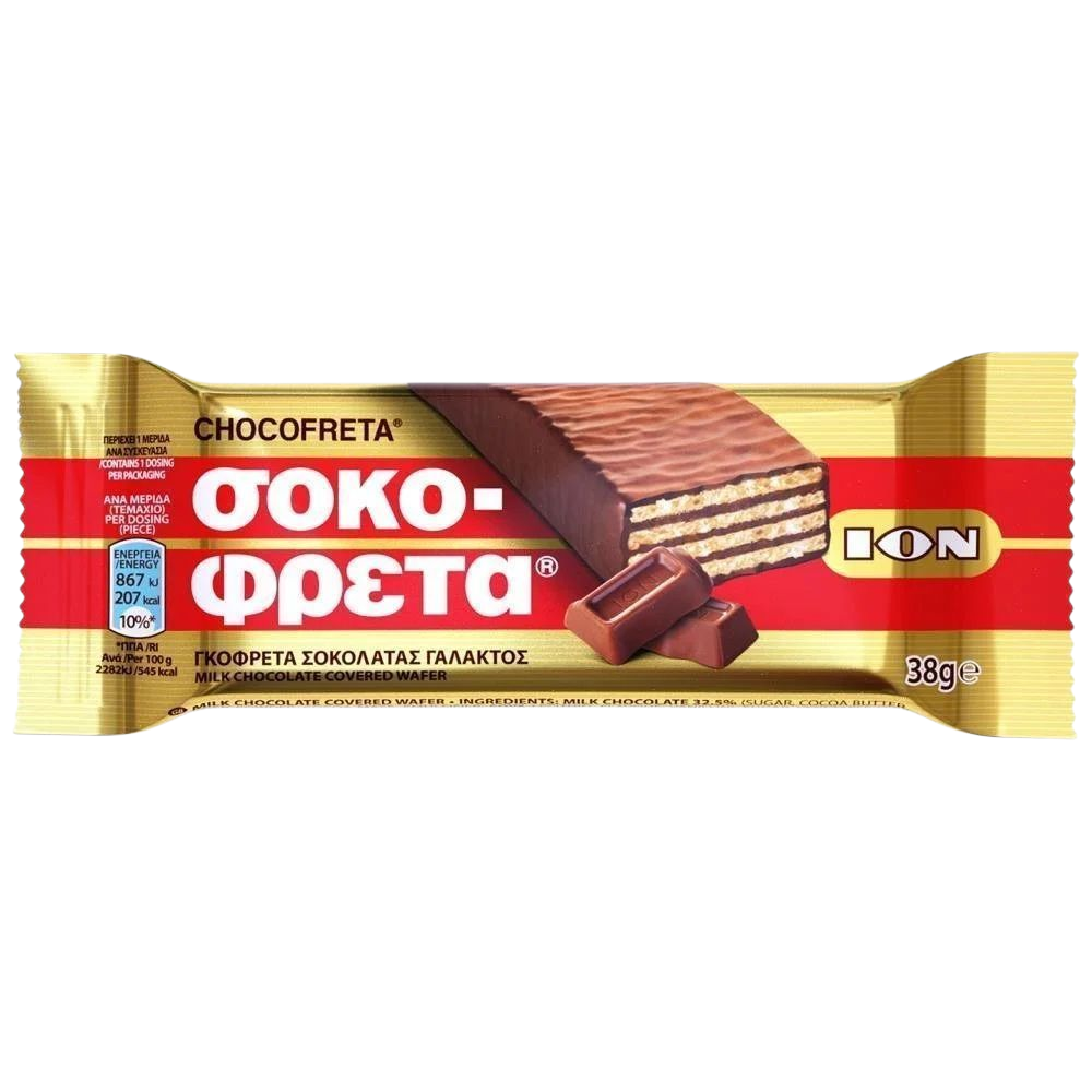 Ion Schokofreta (Sokofreta) Vollmilch 38g No8104 (Schokolade & Süssigkeiten) - Bild 1