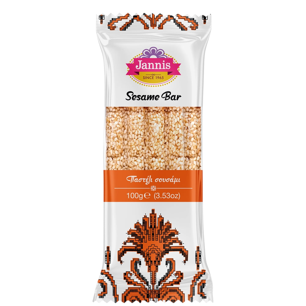 Jannis Pasteli mit Sesam 100g (Nüsse & Pasteli & Cerealien) - Bild 1