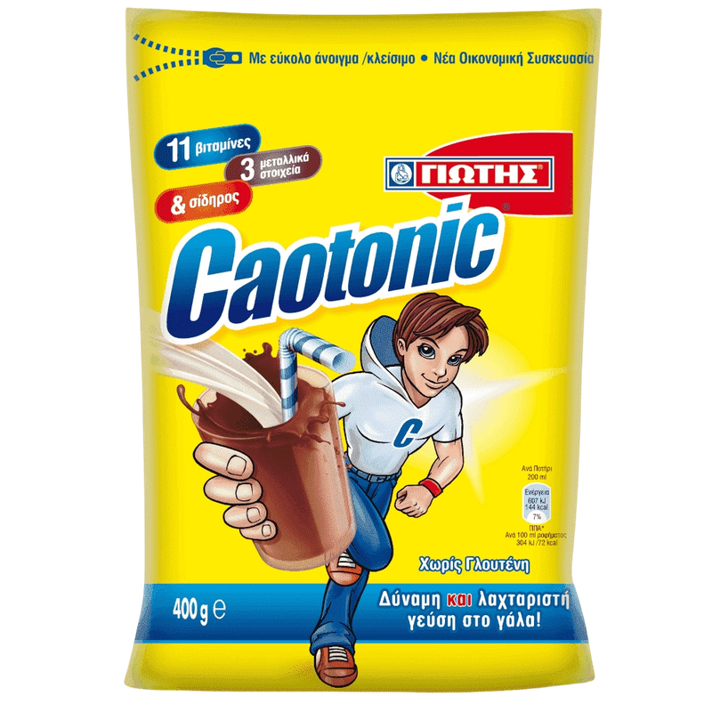 Jotis Caotonik Schokoladengetränke Gluten Frei 400g (Babynahrung & Kinder Milch) - Bild 1