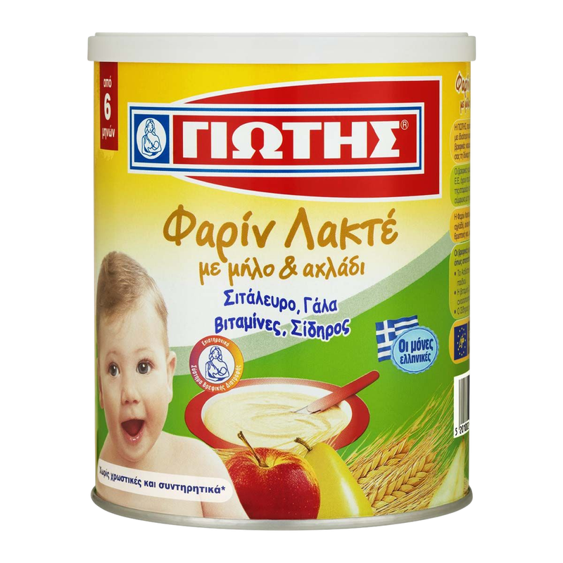 Jotis Farin Lakte Apfel-Birne 300g (Babynahrung & Kinder Milch) - Bild 1
