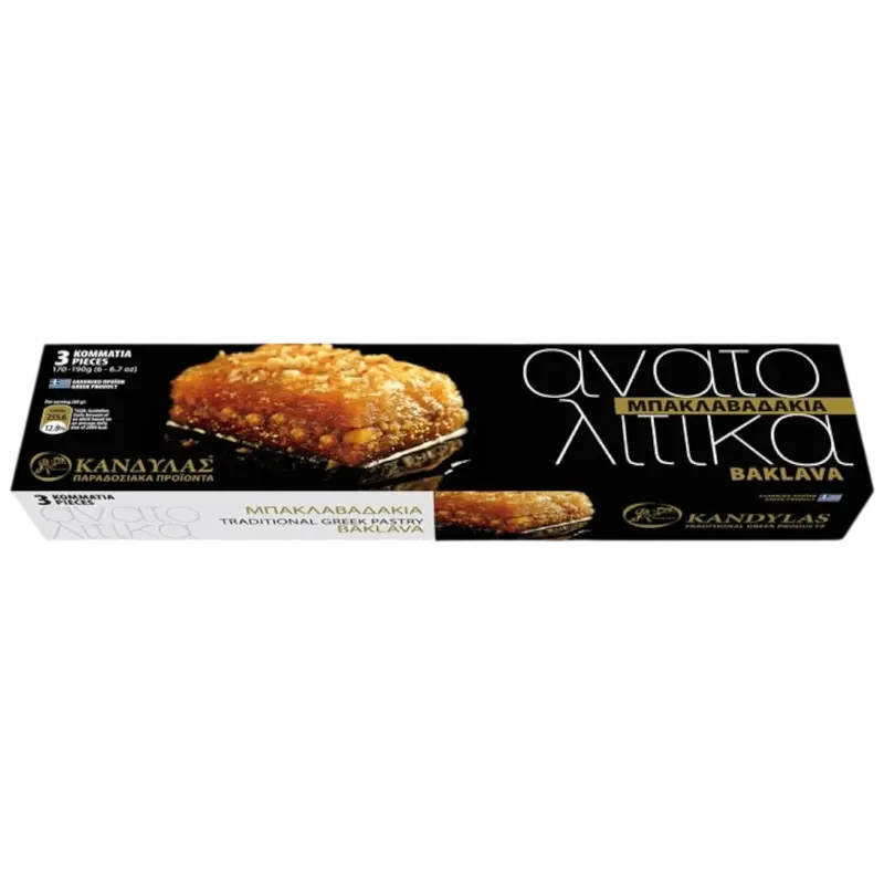 Kandylas Baklavadaki 3 x 60g in Schachtel (Schokolade & Süssigkeiten) - Bild 1