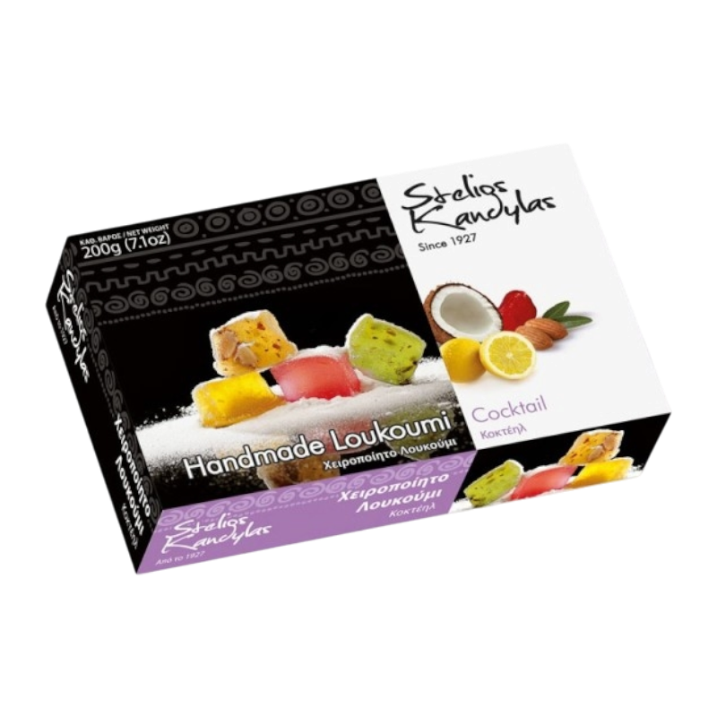 Kandylas Loukoumi mit gemischtes Aroma 200g (Schokolade & Süssigkeiten) - Bild 1