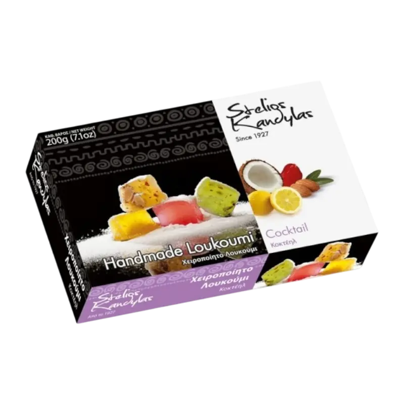 Kandylas Loukoumi mit gemischtes Aroma 200g (Schokolade & Süssigkeiten) - Bild 1