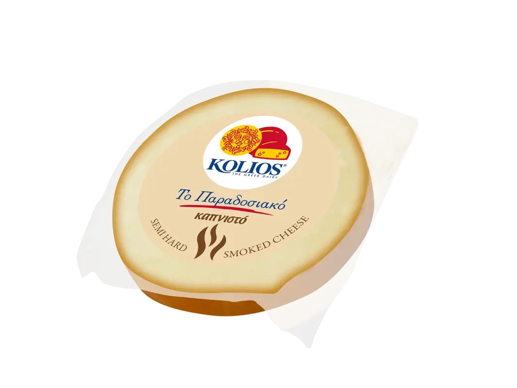 Kolios traditioneller geräucherter Halbharte Käse Vac. 250g (Käse) - Bild 1
