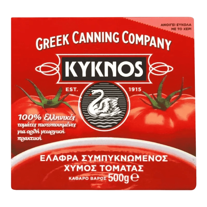 Kyknos Tomatensosse 7 % 500g Papier Verpackung - GM Markt Eshop