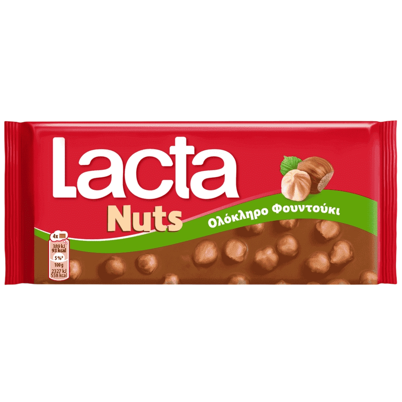 Lacta Schokolade mit ganze Haselnuss 100g (Schokolade & Süssigkeiten) - Bild 1