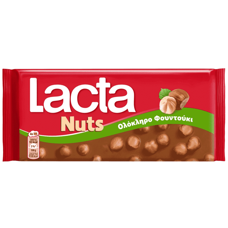 Lacta Schokolade mit ganze Haselnuss 100g - GM Markt Eshop