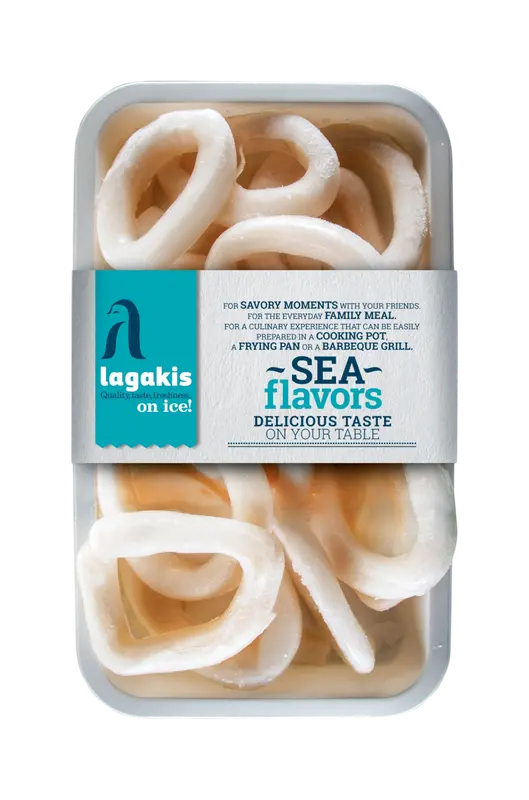 Lagakis Tintenfisch (Kalamares) Thrapsalo Ringe 400g (Fisch TK) - Bild 1