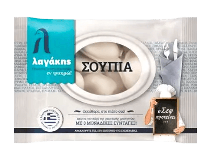 Lagakis Tintenfisch (Soupies) Gereinigt 750g - GM Markt Eshop