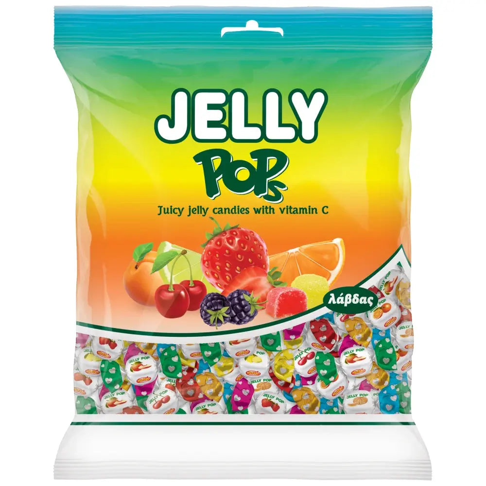Lavdas Jelly Pop Bonbons 130g (Schokolade & Süssigkeiten) - Bild 1