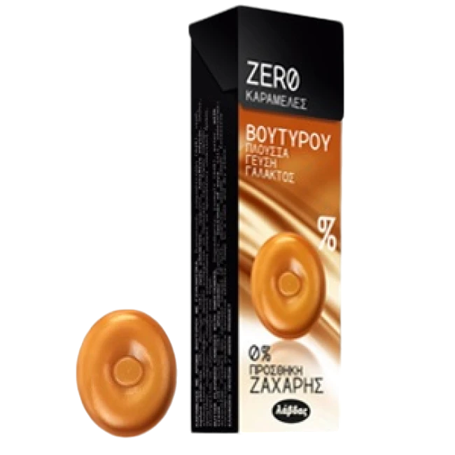 Lavdas Zero Bonbons Butter ohne Zucker 32g (Schokolade & Süssigkeiten) - Bild 1