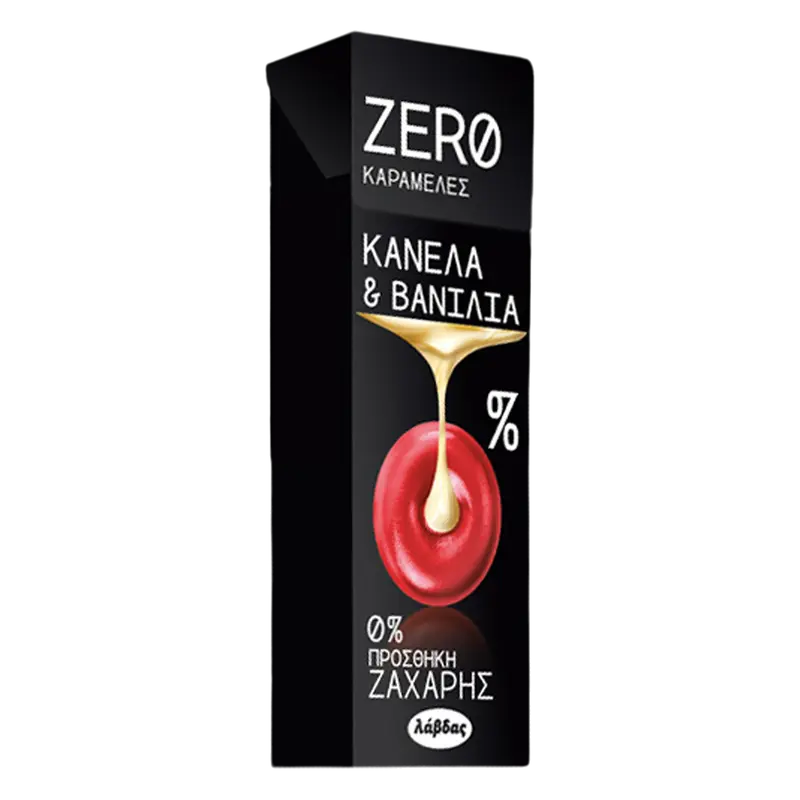 Lavdas Zero Bonbons Zimt & Vanille ohne Zucker 36g (Schokolade & Süssigkeiten) - Bild 1