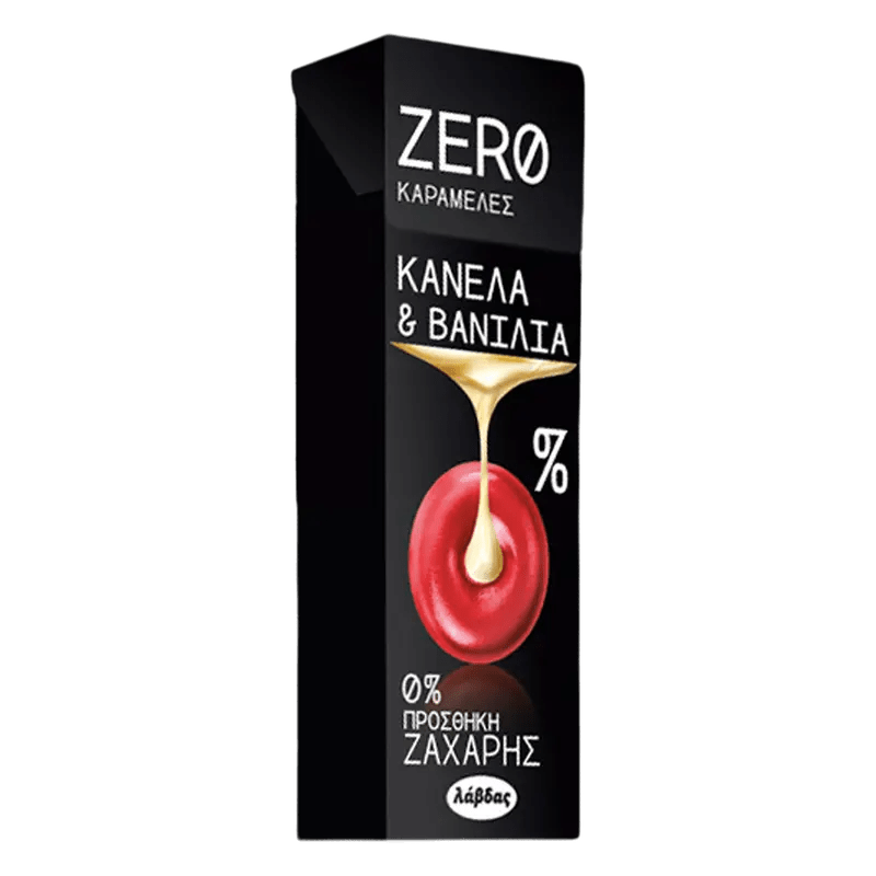 Lavdas Zero Bonbons Zimt & Vanille ohne Zucker 36g - GM Markt Eshop