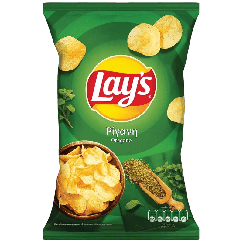 Lay's Kartoffelchips mit Oregano 140g - GM Markt Eshop