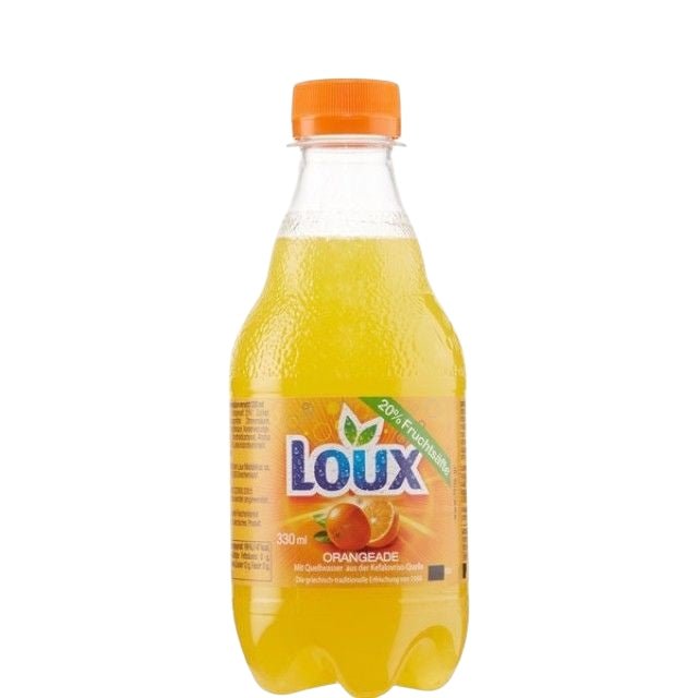 Loux Orangenlimonade Fruchtsaftgetränk 330 ml (Pf) - GM Markt Eshop