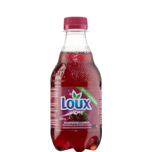 Loux Sauerkirschlimonade Fruchtsaftgetränk 330 ml (Säfte & Getränke) - Bild 1
