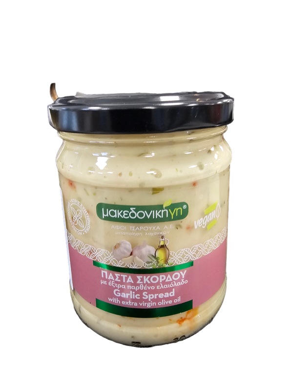 Makedoniki Knoblauchpaste mit extra reines Olivenöl 200g (Fertiggerichte & Konserven) - Bild 1