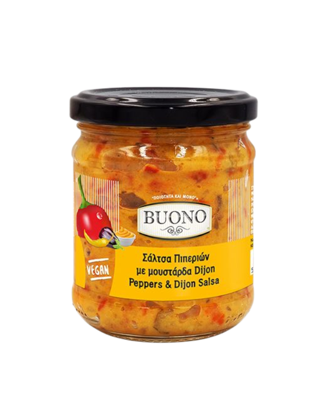 Makedoniki Paprikapaste mit Dijon Senf 200g (Fertiggerichte & Konserven) - Bild 1