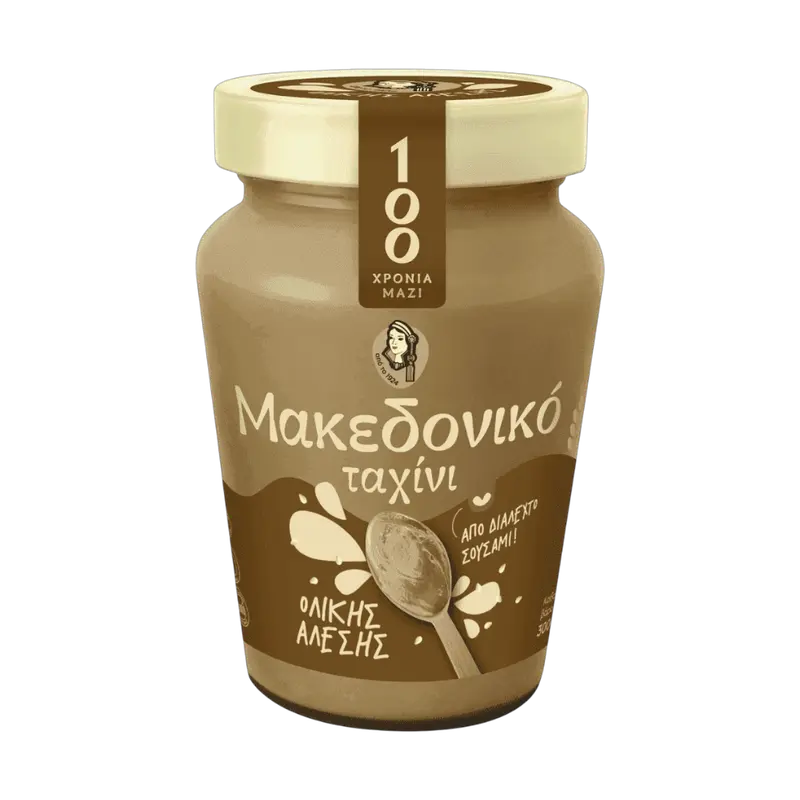 Makedoniko Tahinisosse Vollkorn 300g (Honig & Tahini & Halva) - Bild 1