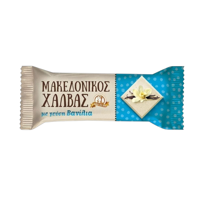 Makedonikos Halva Portion mit Vanille 40g (Honig & Tahini & Halva) - Bild 1