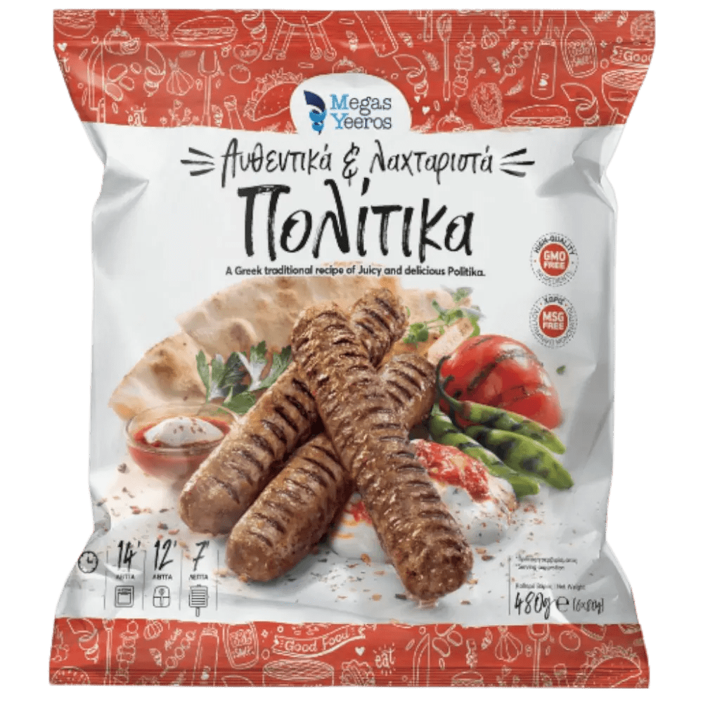 Megas Yeeros Authentisch Politisch Kebab 480g / 6 Stück - GM Markt Eshop