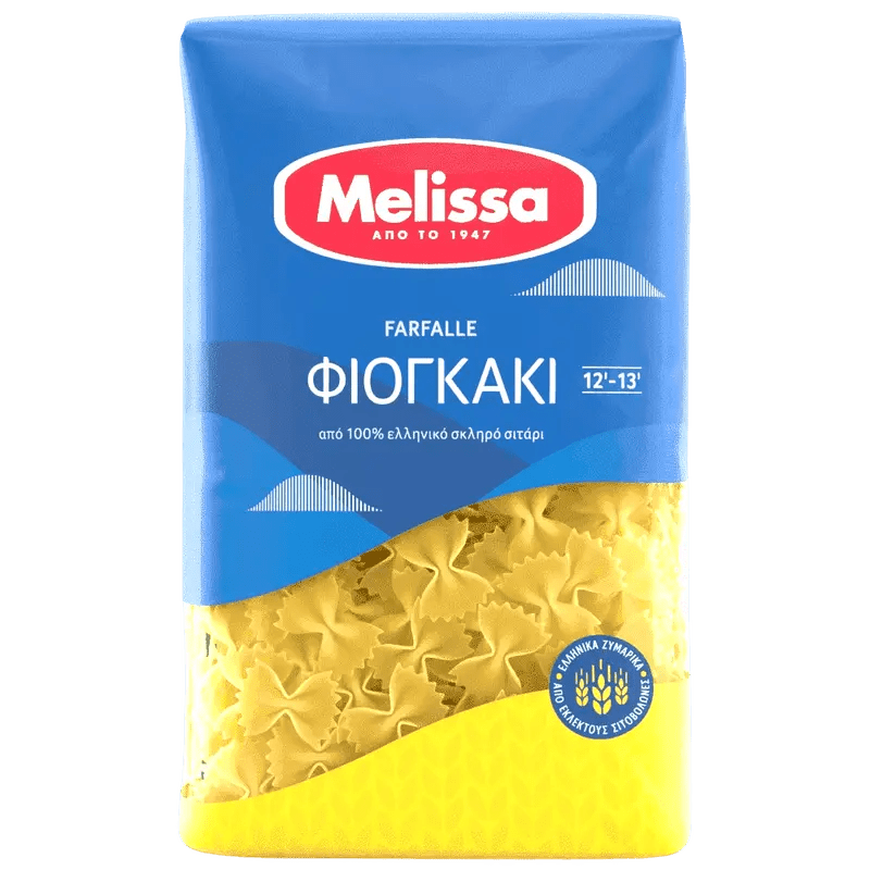 Melissa Pasta Farfalle (Fiogaki) 500g - GM Markt Eshop