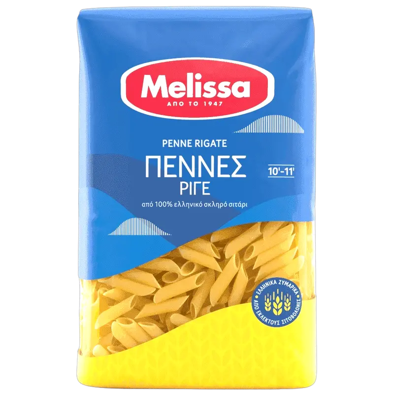 Melissa Pasta Pennes Gestreift (Rigate) 500g (Pasta & Nudeln) - Bild 1