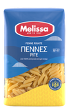 Melissa Pasta Pennes Gestreift (Rigate) 500g