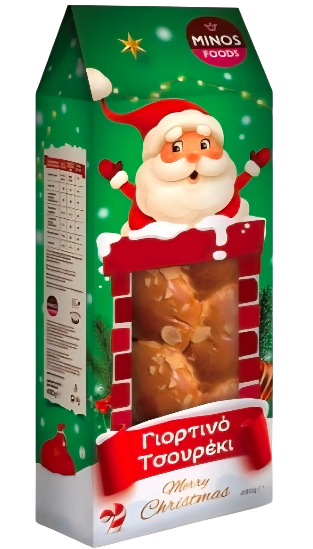 Minos Tsoureki Weihnachtsmann 480g (Saisonale Produkte) - Bild 1