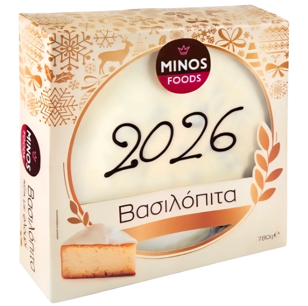 Minos Vasilopita 2026 Kuchen 780g Festliche Schachtel (Saisonale Produkte) - Bild 1