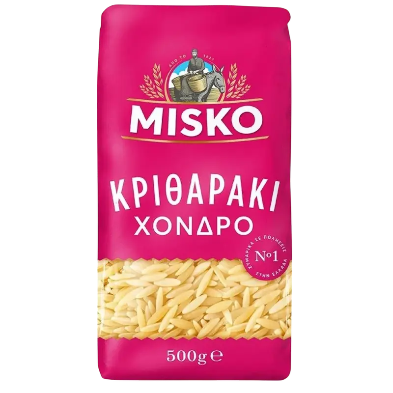 Misko Pasta Reisnudeln Kritharaki dicke 500g (Pasta & Nudeln) - Bild 1